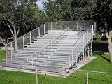 Trigon Sports BL833SP 12 Row 21 ft. Supreme Series Bleacher