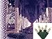 2' x 8' Warm White LED Net Style Tree Trunk Wrap Christmas Lights - Green Wire