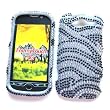 HTC myTouch 4G / myTouch HD (T-Mobile) Snap-on Protector Hard Case Rhinestone Cover "Bling-Bling Zebra" Design