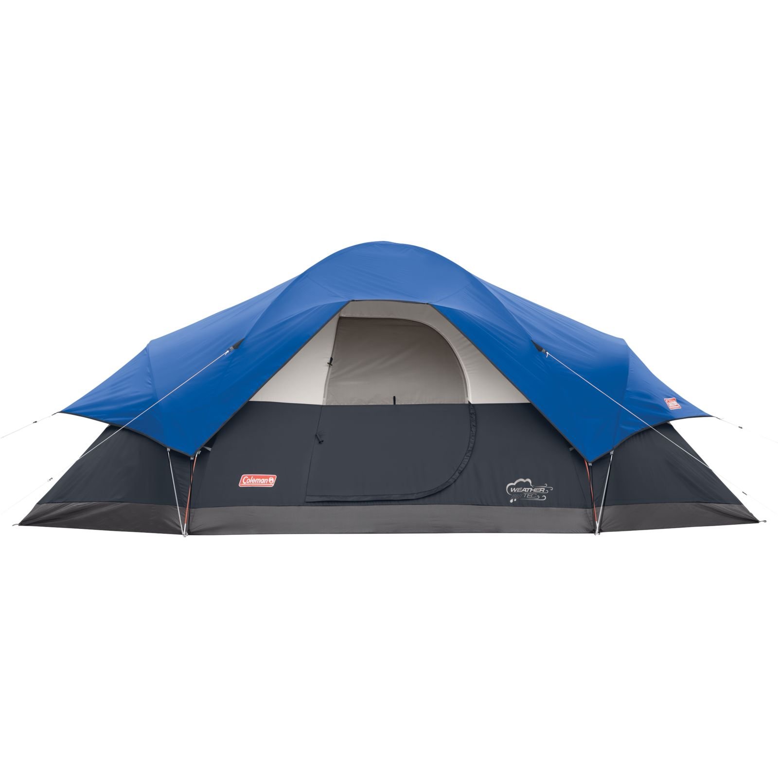 Coleman 8 Person Red Canyon Tent Blue 076501008241 eBay