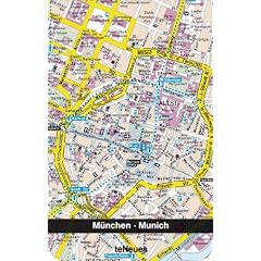 M�nchen City Flip Pad: leicht liniert, handliches Format f�r unterwegs, ausklappbarer Innenstadtplan, perforierte Seiten, Seite f�r pers�nliche Daten, Elastikband zum Schlie�en