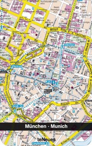 Produkt-Bild: M&uuml;nchen City Flip Pad: leicht liniert, handliches Format f&uuml;r unterwegs, ausklappbarer Innenstadtplan, perforierte Seiten, Seite f&uuml;r pers&ouml;nliche Daten, Elastikband zum Schlie&szlig;en