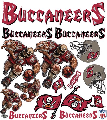 NFL Tampa Bay Buccaneers Skinit Liquid Blue Car Decals (Large, 49- x 55- Inch)