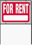 18x24 For Rent Sign