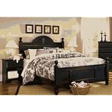 Carolina Furniture 437850 Midnight Cottage Headboard- Queen