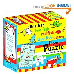 One Fish, Two Fish, Red Fish, Blue Fish (Dr Seuss Floor Puzzles)