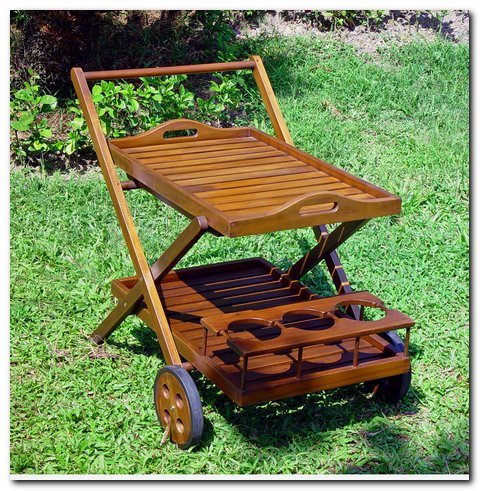 Tea Trolley with wheels