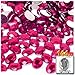 The Crafts Outlet 144-Piece Flat Back Loose Oval Rhinestones, 14mm, Crystal Clear