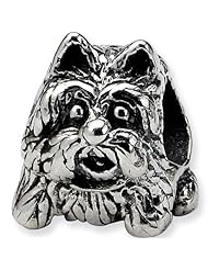 Reflection Beads Silver Scottish Terrier Dog Bead