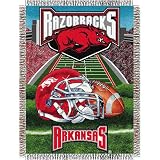 Arkansas Razorbacks NCAA Woven Tapestry Throw (Home Field Advantage) (48x60)