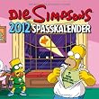 Simpsons Wandkalender 2012: Spaßkalender