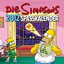Simpsons Wandkalender 2012: Spa&szlig;kalender