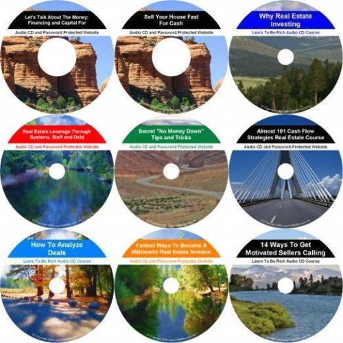The Advanced No Money Down, Motivated Seller, Home Study Real Estate Mentoring System on 9 CDs