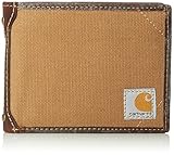 Carhartt Men's Canvas Wallet with Removable Passcase