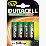 Duracell AA Supreme Rechargeable Batteries 4 pack 1700 mAh