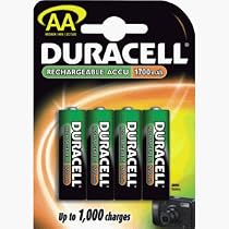 Duracell Rechargeable Supreme Batteries AA 4 pack