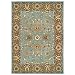 Garmin Light Blue & Brown Hand Tufted Wool Rug