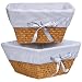 Badger Basket Honey Basket with Blue Gingham Liner