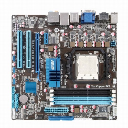Asus M4A785TD-M EVO Socket AM3/AMD 785G/4DDR3-1800(OC)/ATI HD4200/128 MB DDR3 Sideport/ATI Hybrid CrossfireX/GbE/Raid/1394/HDMI Micro ATX Motherboard