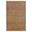 5' x 2'6" Hand-Knotted Tibetan Wangden Lotus Flower Wool Area Rug
