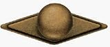 Classic Hardware #CL-101048.09 2.89x1.19 AB Knob/Plate