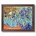 Vincent Van Gogh Flower Les Irises Picture Framed Art Print