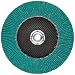 3M Flap Disc 577F, T27 Giant, Alumina Zirconia, Dry/Wet, 7" Diameter, 40 Grit, 5/8"-11 Thread Size (Pack of 1)