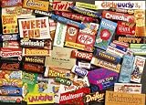 Gibsons Sweet Memories of the 1970s jigsaw puzzle. (1000 pieces)