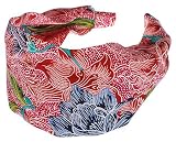 L. Erickson USA Scarf Headband - 100% Silk Batik