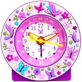 Baby Watch - Réveil enfant - Fille - papillon - Avec méthode d'apprentissage