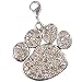 Rhinestone Paw Charm for Pets and Pet owners