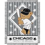 Chicago White Sox MLB Triple Woven Jacquard Throw (044 Series) (36"x46")