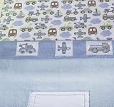 610zzRpVq1L. SL160  Kids Line Mosaic Transport Fitted Cot Bed Sheet