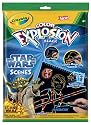 Crayola Star Wars Color Explosion scenes to have fun with surprising colors that appear