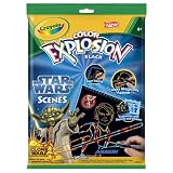 Crayola Star Wars Color Explosion scenes to have fun with surprising colors that appear