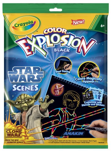 611%2BTIBU8iL Crayola Star Wars Color Explosion scenes to have fun with surprising colors that appear