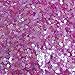3mm Sequins Flat Round Pink Crystal Rainbow Iris Iridescent. Made in USA