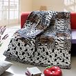Onitiva - [Amazon Jungle -A] Patchwork Throw Blanket (86.6 by 63 inches)