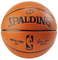 Spalding NBA Replica Indoor/Outdoor Game Ball, Orange, Size 6/28.5-Inch
