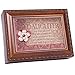 Cottage Garden Daughter Woodgrain Traditional Music Box Plays Light Up My Life