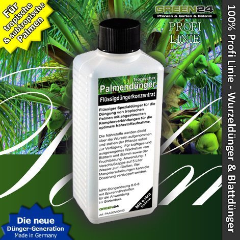Palm Tree Liquid Fertilizer HighTech NPK, Root, Soil, Foliar, Fertiliser - Professional Plant Food