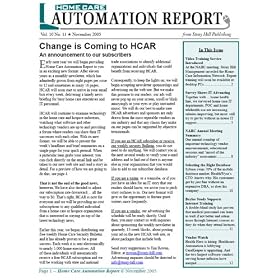 Home Care Automation Report by 