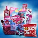 Hello Kitty Toiletry Gift Basket Ideal for Birthday and Get Well Soon Basket for Girls