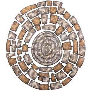 Abstract Spiral, Accent Decor, Wall Hang, Art Plaque by Uttermost