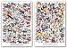 One Hundred Chickens and a Worm-One Hundred Dogs and a Cat Set by Kevin Whitlark 37x28