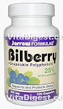 Bilberry + Grapeskin Polyphenols, Supports and Protects Vision, 120 Capsules, 280mg, From Jarrow