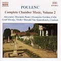 Poulenc: Complete Chamber Music, Vol. 2