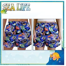 Tropical Fish Kids Boxers Size 14 16 Cotton Boxer Sleep Pants Shorts