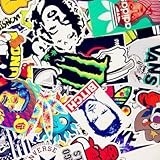 25スケートボードヴィンテージビニールラップトップ荷物車のステッカードープステッカーミックスロット