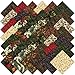 Moda Rejoice Charm Pack, Set of 42 5-inch (12.7cm) Precut Cotton Fabric Squares